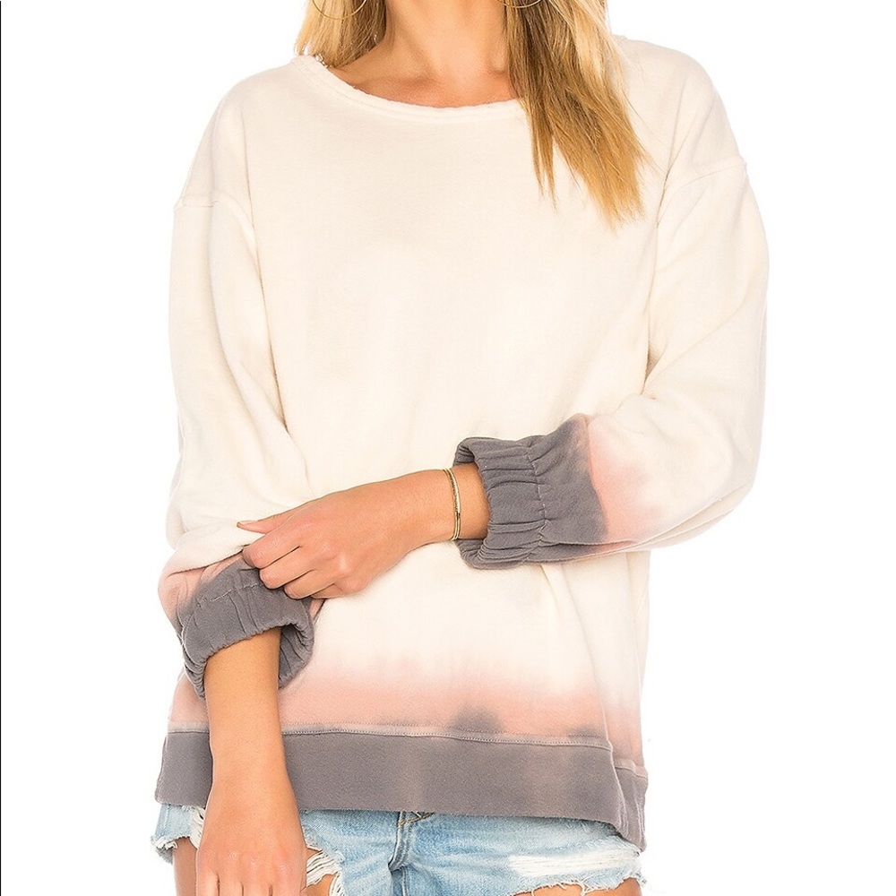 Splendid Cubist Active Pullover Tie Dye